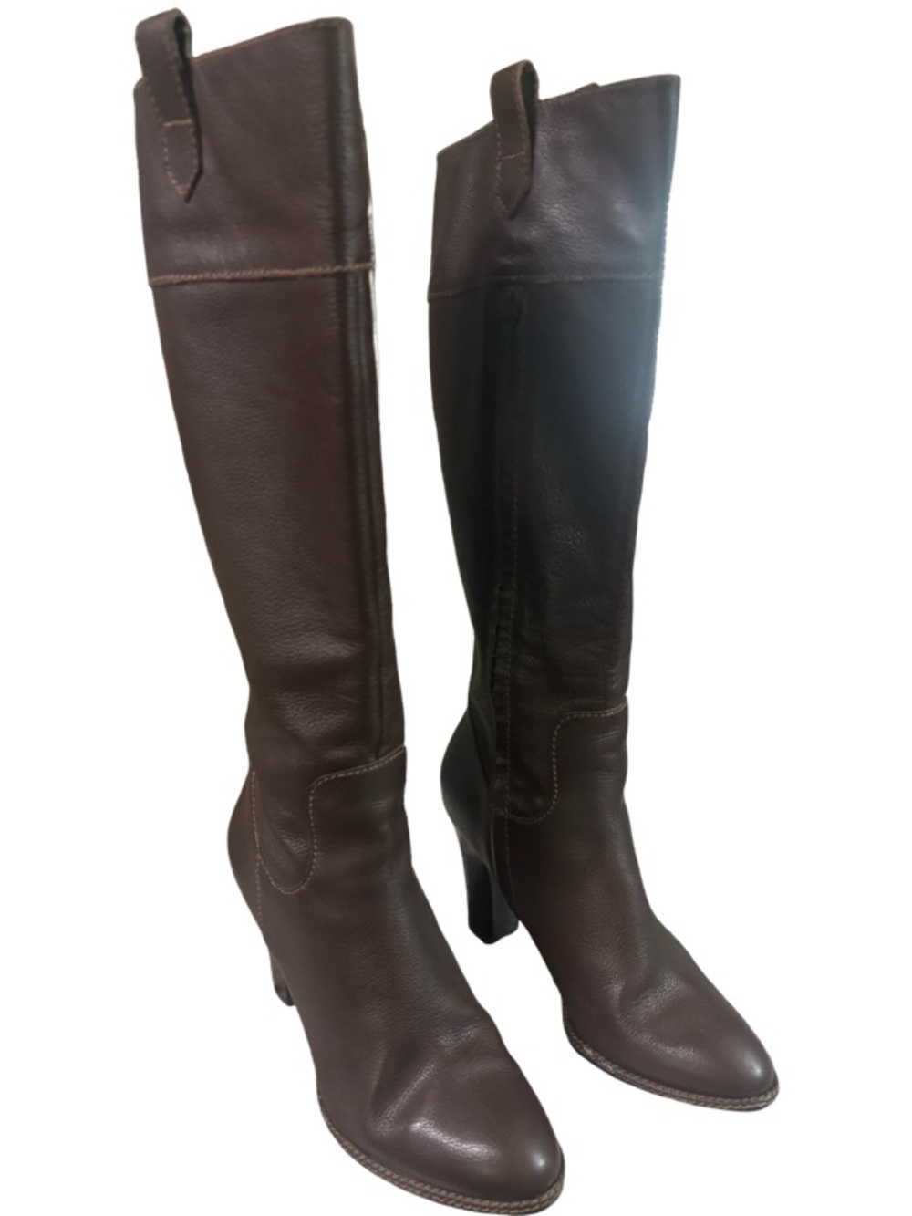 Vintage brown leather Banana Republic boots Size 9